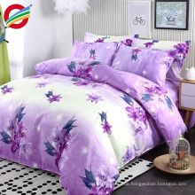 classic 4pcs 100% cotton flower printed bedding duvet cover set